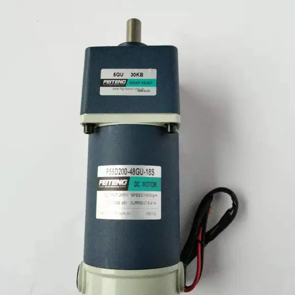 电动密集柜用24V电机 F5D120GU-24-18S电机 5GU50KB低速减速箱