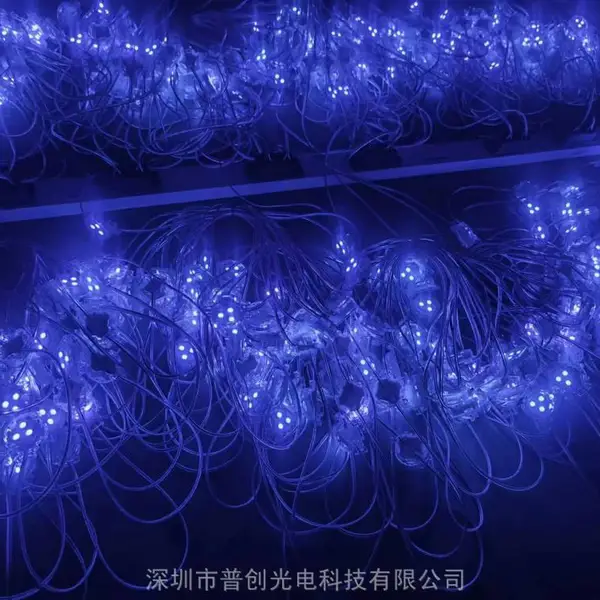 蓝光点光源 广告灯点光源 围边点光源 像素灯 全彩点光源