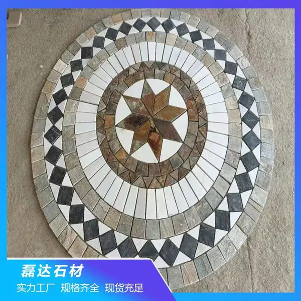 天然文化砖 复古砖 马赛克 拼花冰裂纹 各种规格 磊达石材
