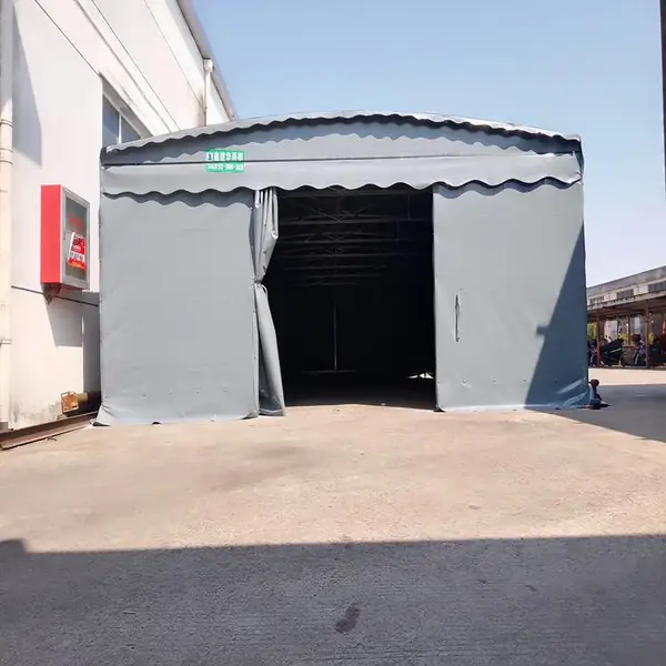 定做仓库推拉帐篷 大型仓库雨棚 户外活动蓬鑫玉建订制