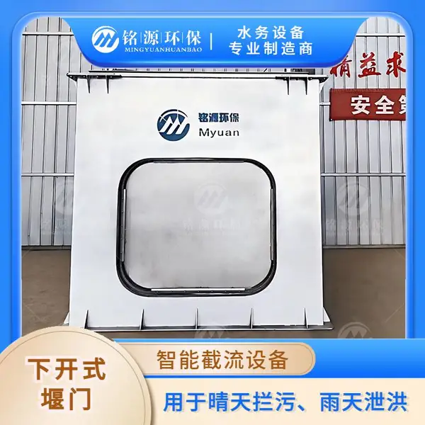 下开式堰门厂家青岛铭源环保液动可调堰 不锈钢耐腐蚀