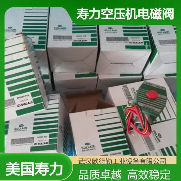 螺杆空压机WS04-75系列配件 寿力250038-666加载电磁阀