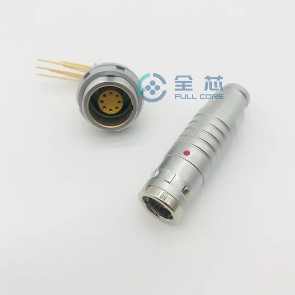 全芯兼容雷莫连接器 K系列8芯防水连接器 船舶连接器 航空插头