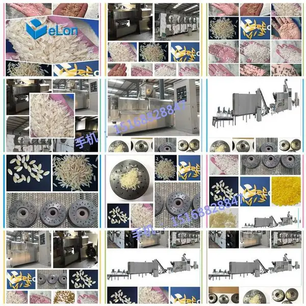 人造米加工生产线 碎米深加工机械 大米成型机