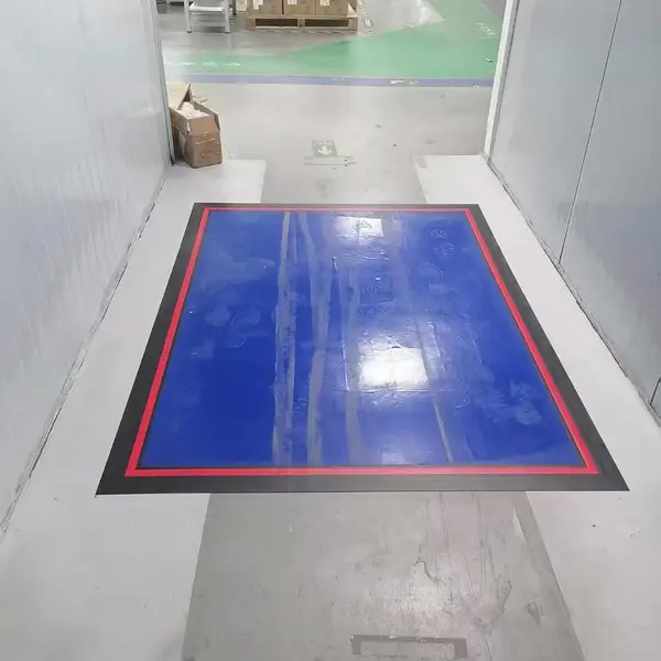 食品厂风淋室开孔粘尘垫粘尘纸无尘车间电子厂墙贴地垫除尘胶定制