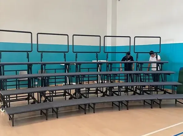 合岳牌合唱台租赁厂家直供 按需定制规格临时演出合唱阶梯出租