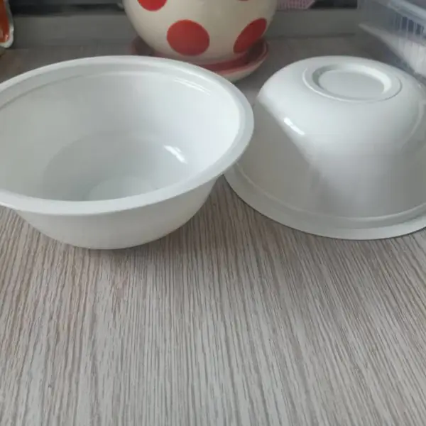 鑫邦包装 杀菌釜杀菌塑料碗 杀菌锅蒸煮扣肉碗 高温高压食品PP碗 定制批发