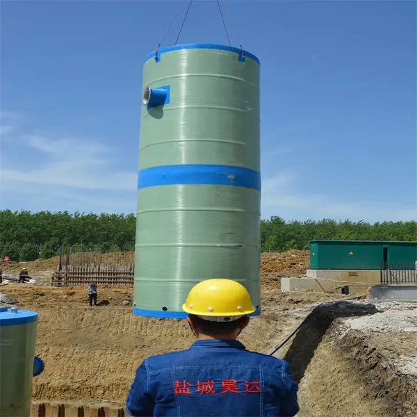 一体化雨水提升泵站成套设备供应 装配式泵站厂家支持规格定制