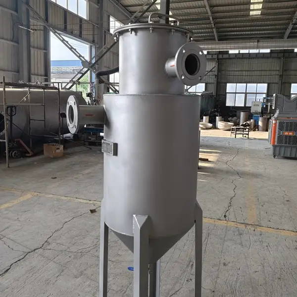不锈钢旋流除砂器 农田灌溉水除砂 水源前置泥沙净化处理器