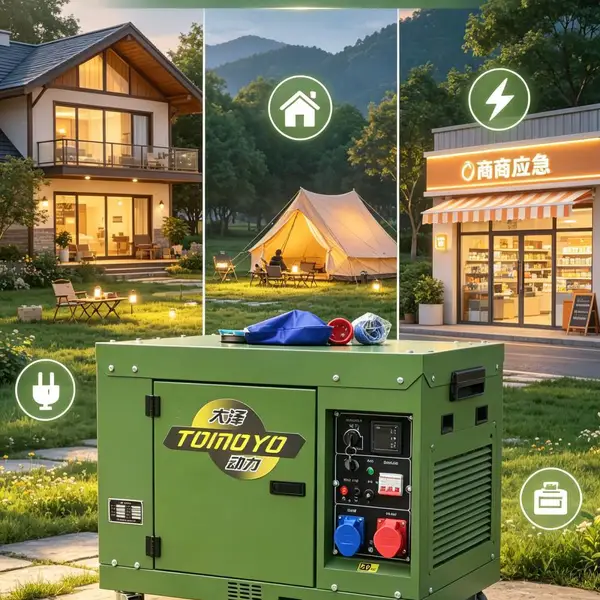 柴油发电机400KW防雨棚式大泽动力数据中心常用电源
