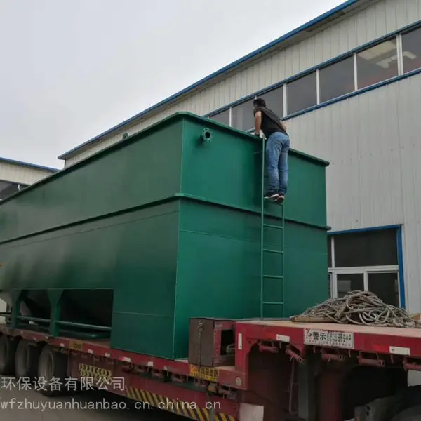 云南省养猪污水处理整套设备,气浮装置、絮凝沉淀装置、过滤装置、消毒设备、地埋式一体化设备-竹源环保
