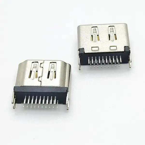 A�� ����HDMI 19PIN�а�ĸ�� �а�1.6 180�Ȳ�� ֱ�� �볤2.4