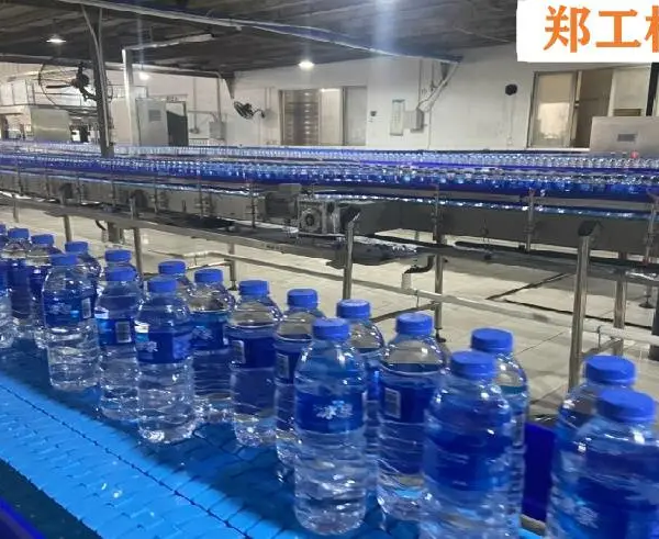 惠 州高端全自动瓶装水生产线 不锈钢设备10000灌装能力饮料厂适用