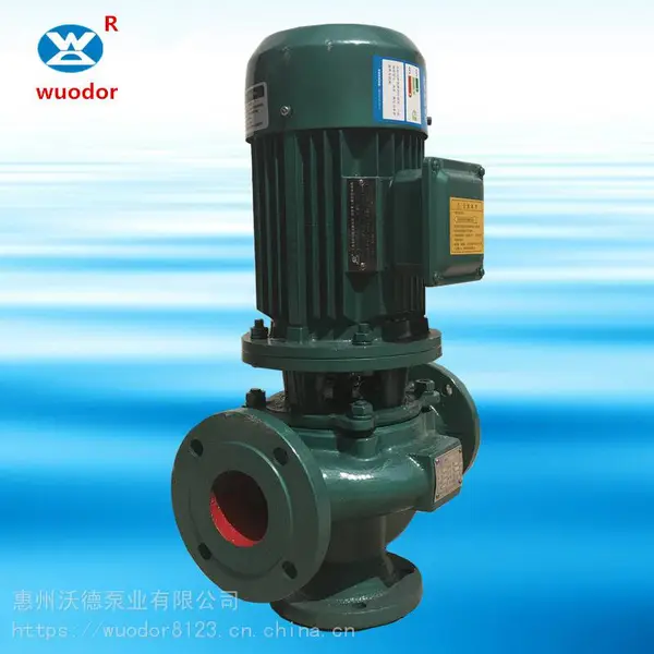 惠沃德100GW 100-25-11无堵塞管道泵 流量100立方废水输送泵
