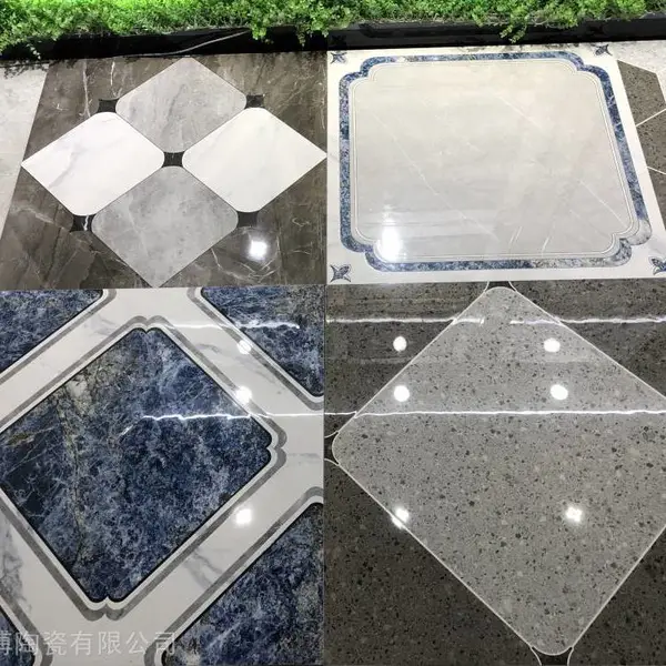 瓷砖地毯芯拼花 欧式客厅过道拼花大厅餐厅地砖拼图