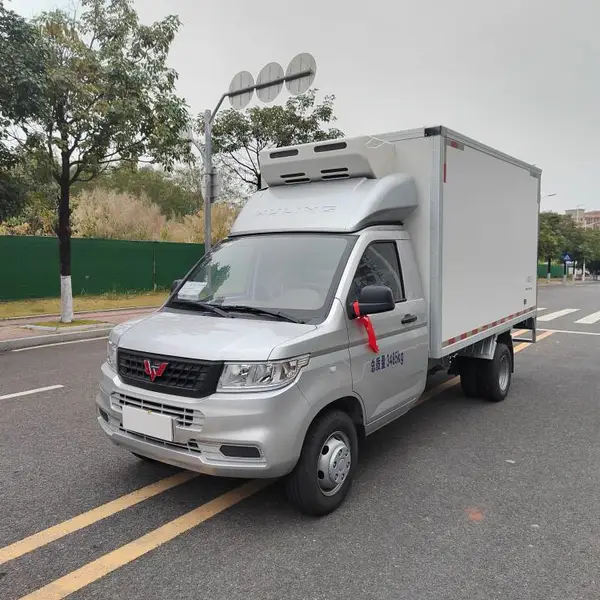 东莞五菱冷藏车2.0排量后双轮胎 车厢9立方