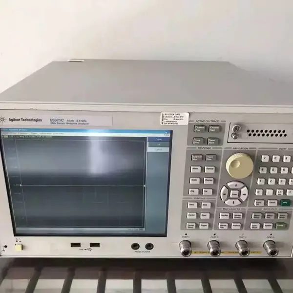 苏州出租E5071C矢量网络分析仪对公签租赁合同开票免押金免费培训E5071C操作