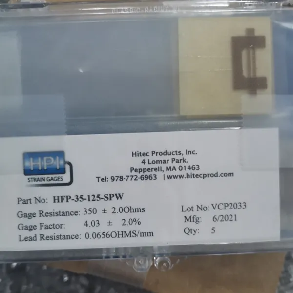 优势供应 HPI 高温应变片 HFP-35-125-SPW