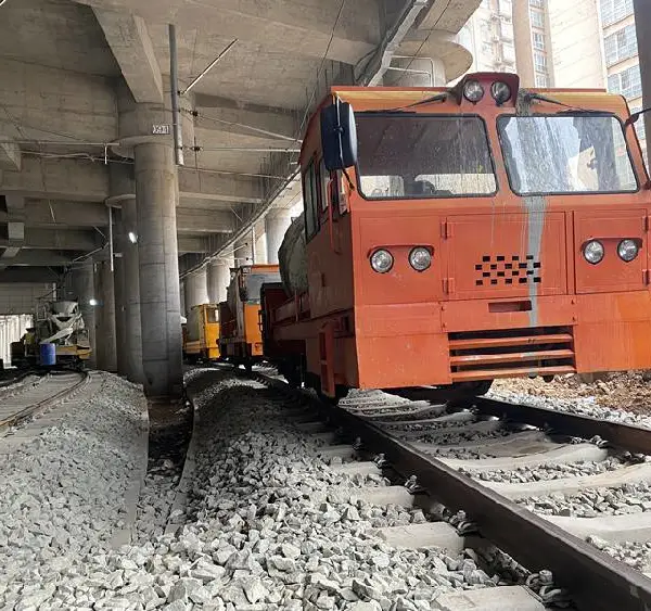 二手铁路石砟卸料车操作流程