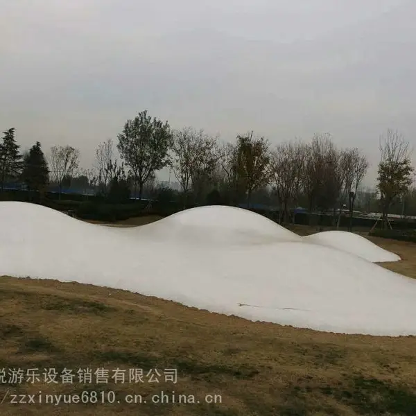 休闲农庄新宠充气蹦蹦云儿童沙窝蹦床熊猫2球气跳床PVDF加厚材质