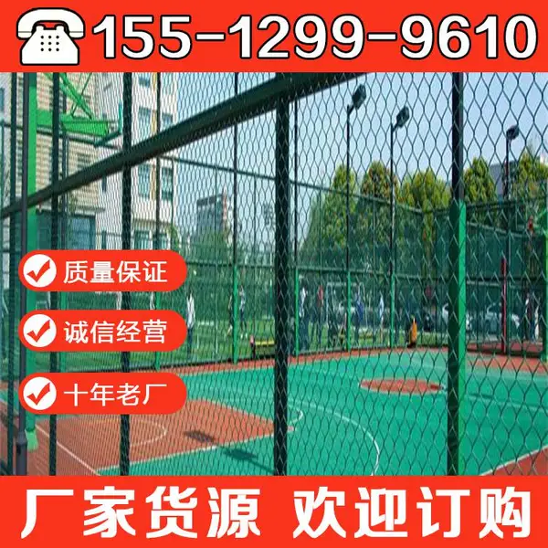 福 建漳州田径场护栏防护网 体育场围栏网框架式围网工厂