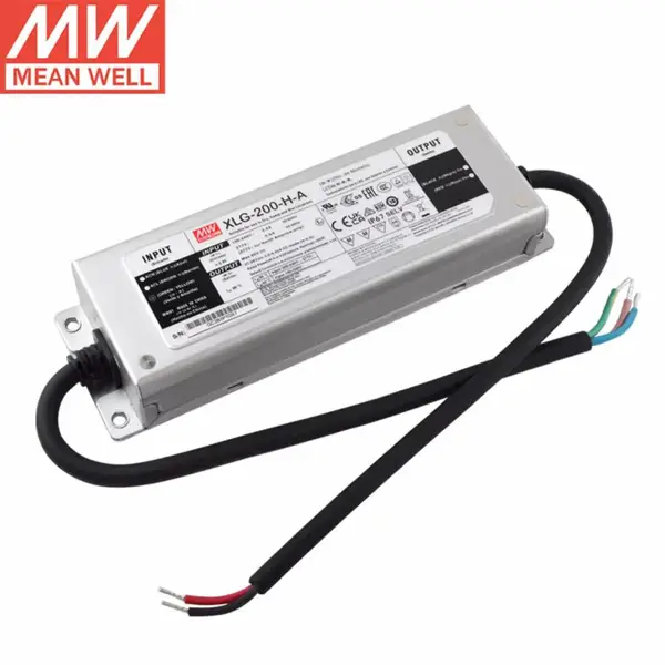 明纬(MEANWELL)开关电源XLG-200-H-A恒功率LED驱动器27~56V
