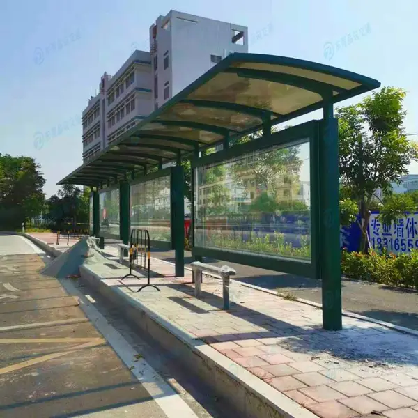 广 东智慧候车亭源头厂家 市政智能公交站台 城市智慧交通设施定制