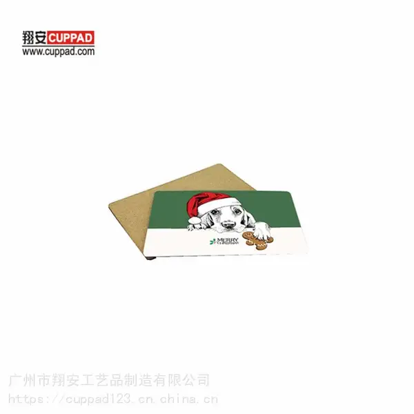 定做背面带软木质热转印空白涂层餐垫热销出口MDF餐垫加厚餐具垫