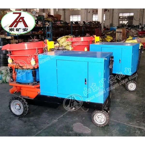 HSP-5湿式混凝土喷浆机,混凝土喷射机使用方法