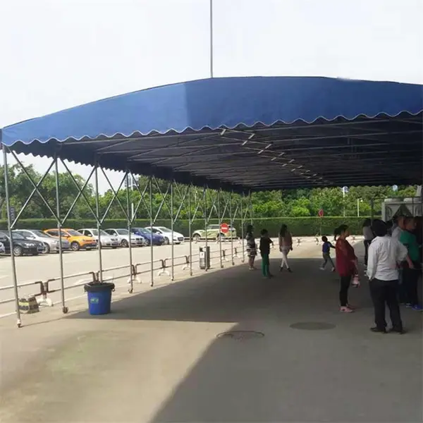 ZSHY-06 帆布防水防尘悬空雨篷 惠州惠阳阻燃布大型帐蓬