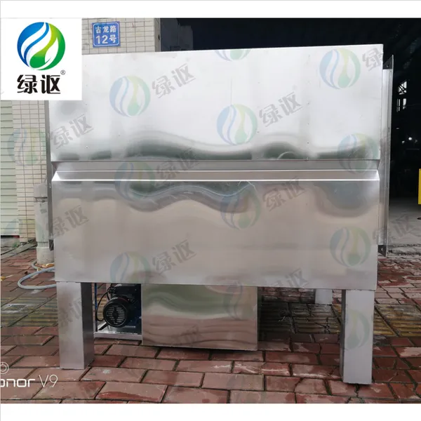 福建酒店水膜水喷淋油烟净化设备_绿森不锈钢水喷淋净化器制造商