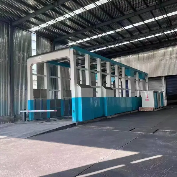 混凝土搅拌站用 龙门洗车机 隧道式 自动感应型
