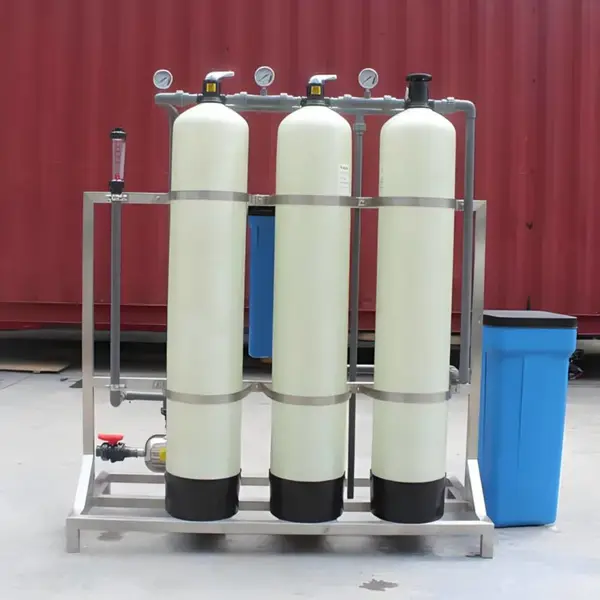 百川 十吨软化水设备 高效除水垢 树脂罐 维护费用少