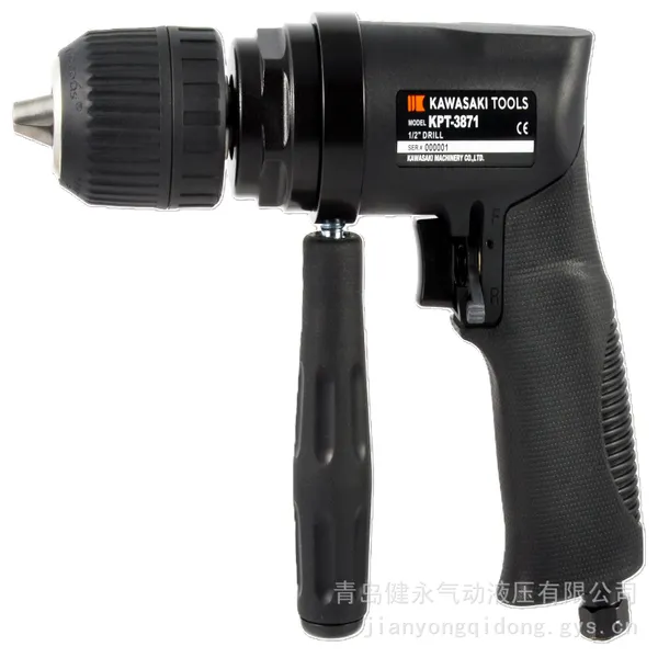川崎KAWASAKI 气动钻 KPT-3871 用于重型零件的钻孔与扩孔