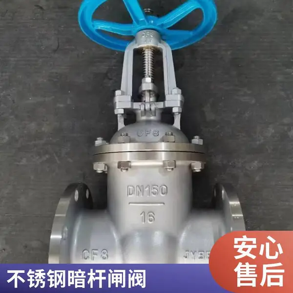 江苏厂家直销CF8不锈钢闸阀 国标Z41W-16P DN150 法兰式明杆闸板阀