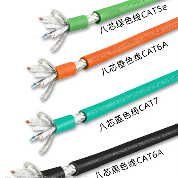 超五类超六类七类八类工业网线CAT6aPN4/8芯千兆万兆网线