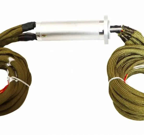 非标滑环 DHS044-51-002(1.95kg)转子接触环 旋转连接器 汇流环 偏航滑环旋转导电接头 法兰实心滑环