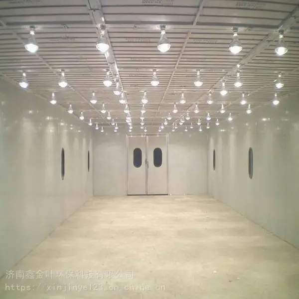 移动式伸缩房 家具涂装流水线喷漆废水处理济南鑫金叶环保