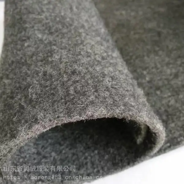 鞋材用羊毛毡 纯羊毛灰色500g鞋垫毡 鞋材面料用保温羊毛棉