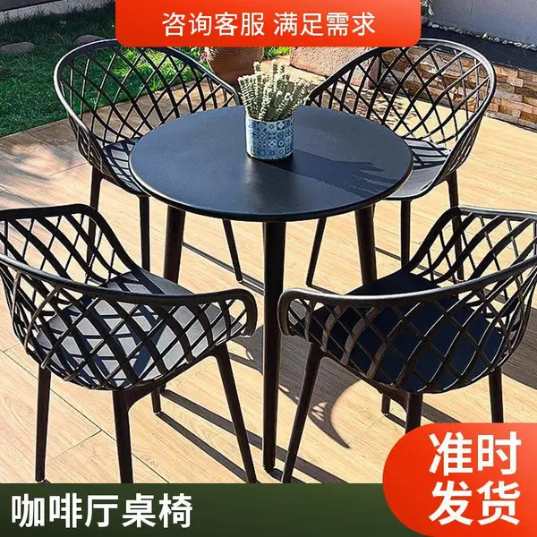 轻奢新中式现代简约餐厅靠背椅休闲凳子梳化妆意大利设计师沙发椅