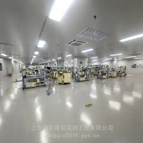 上海青浦 SMT 无尘车间装修|电子洁净车间防静电净化工程方案