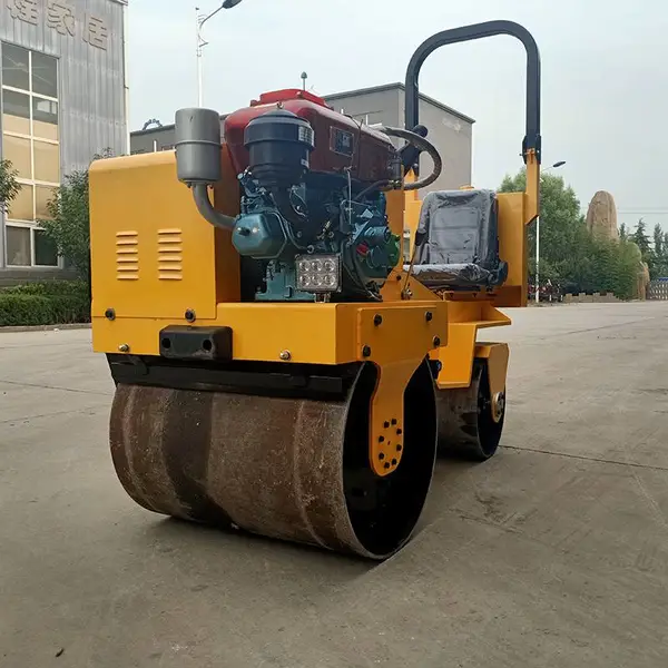 久恒制造座驾式压路机 小型双钢轮压路机 双轮振动压路机