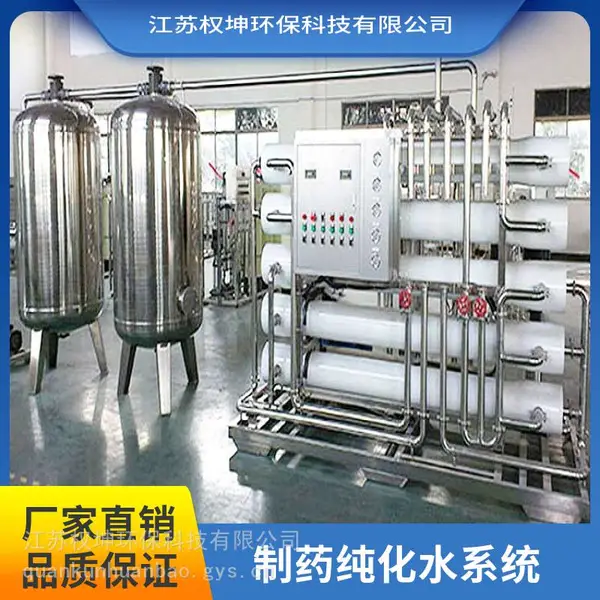 单级反渗透设备 超纯水系统 大桶装水设备 不锈钢管路 外形美观