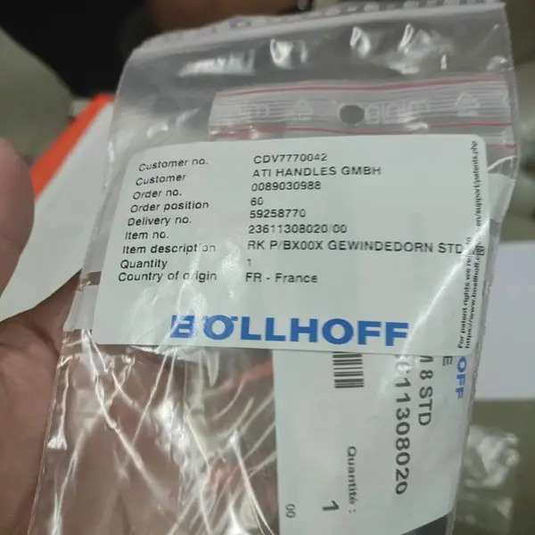 供应德国BOLLHOFF 拉铆枪枪头M8 23611308020/00