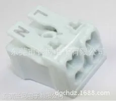 免螺丝923-3P带针脚可直接焊接PCB白色接线端子