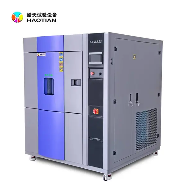 皓天鑫三箱式冷热冲击箱TSD-100F-3P用于金属防盗门