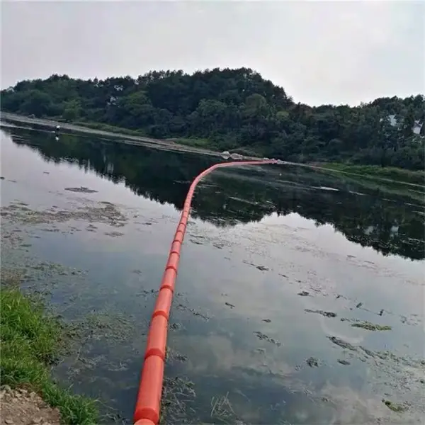 水上拦污条水电站取水口拦漂浮体制作工艺