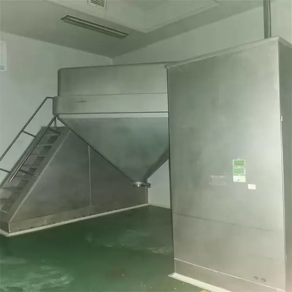 顺达二手方锥混合机 不锈钢粉体颗粒搅拌机 设备运行平稳