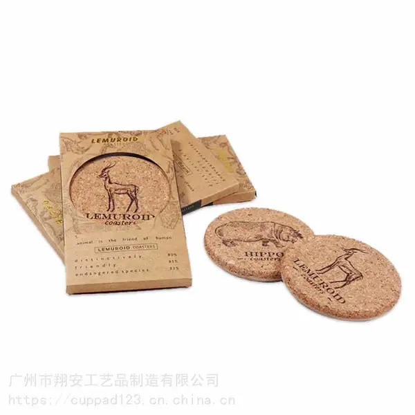 定制 软木杯垫 软木耐热防烫隔热杯垫锅垫餐垫盘垫杯垫可定制logo