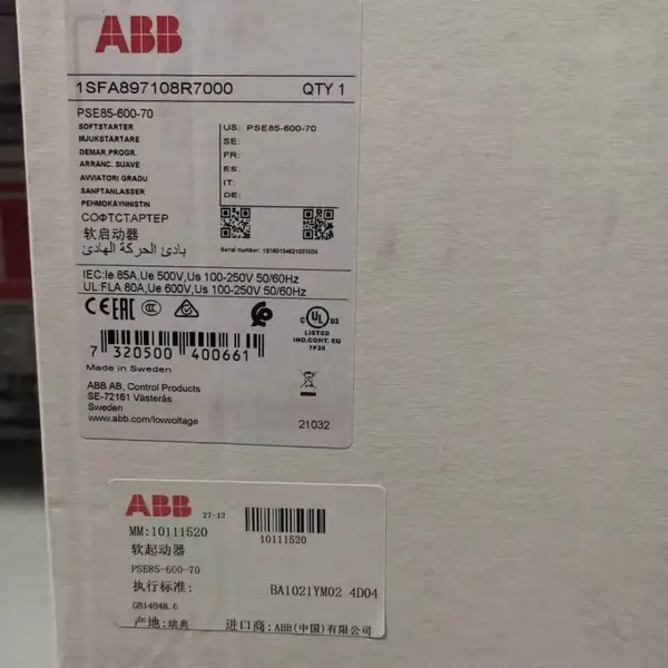 ABB������PSE300-600-70-1/250/210/370/110KW�ػ� ԭװ��Ʒ